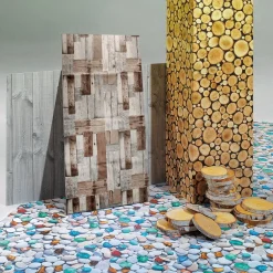 Abwaschbare Wachstuch-Tischdecke 