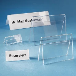 Acryl-Dachständer, DIN A6 Quer