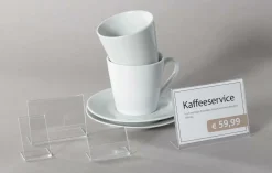 Acryl-L-Aufsteller Quer, 52 X 34 Mm