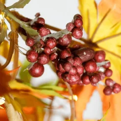 Ahorn-Blätterranke Mit LED, 140 Cm