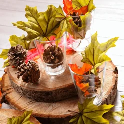 Ahorn-Kunstblätter, Pack à 30 Stück