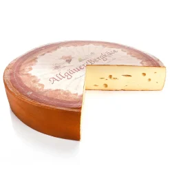 Allgäuer Bergkäse Laib Angeschnitten Lebensmittel-Attrappe 52 Cm Ø
