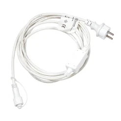 Anschlusskabel IP44 Für LED-Produkte System IP67, Weiß