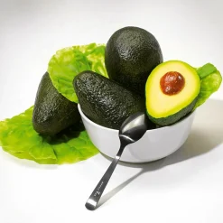 Avocado Lebensmittel-Attrappe, Pack à 3 Stück