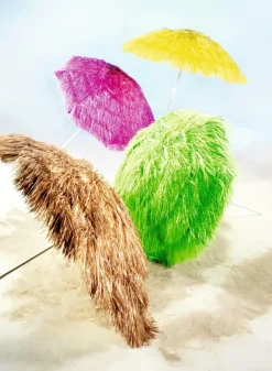 Bastschirm Hawaii, 140 Cm Ø, Grün
