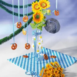 Brezeln Lebensmittel-Attrappe, Pack à 3 Stück