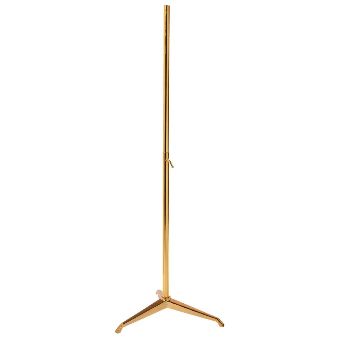 Büsten-Ständer Dreibein, Gold