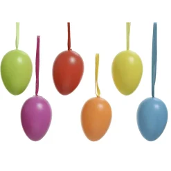 Bunte Ostereier Zum Aufhängen 6 Stück
