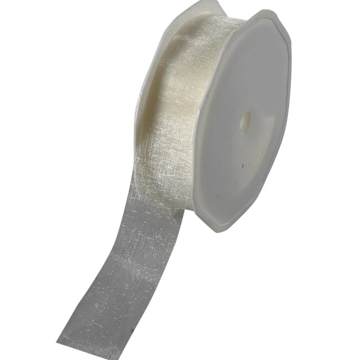 Chiffonband 25 Mm, 25 M, Creme