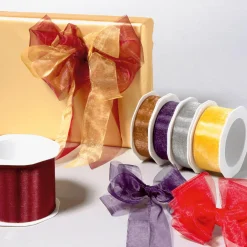 Chiffonband 25 Mm, 25 M, Weiß