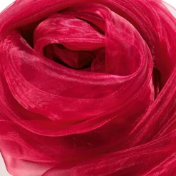 Chiffonstoff, Bordeaux, 145 Cm