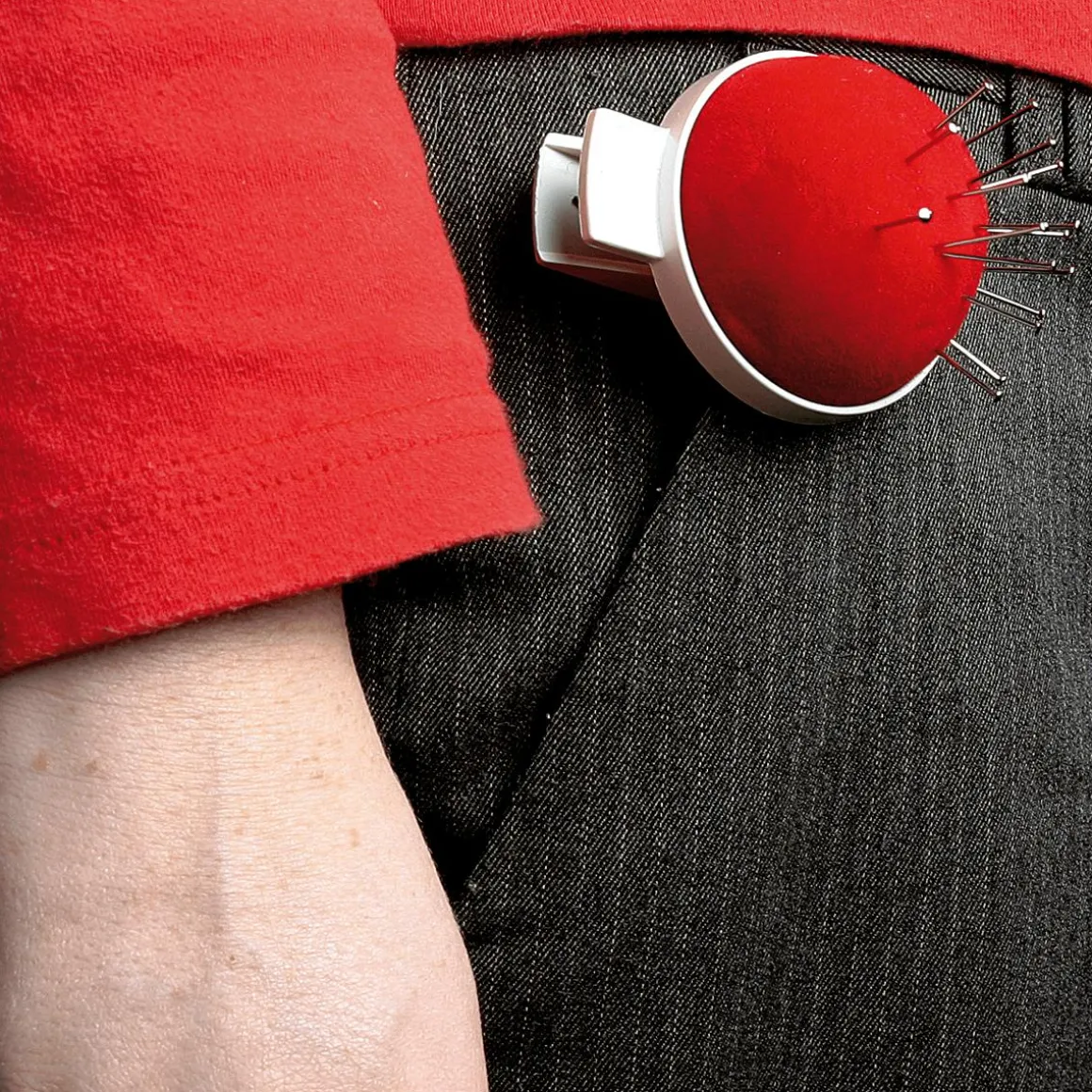 Clip-Nadelkissen, 6 Cm Ø