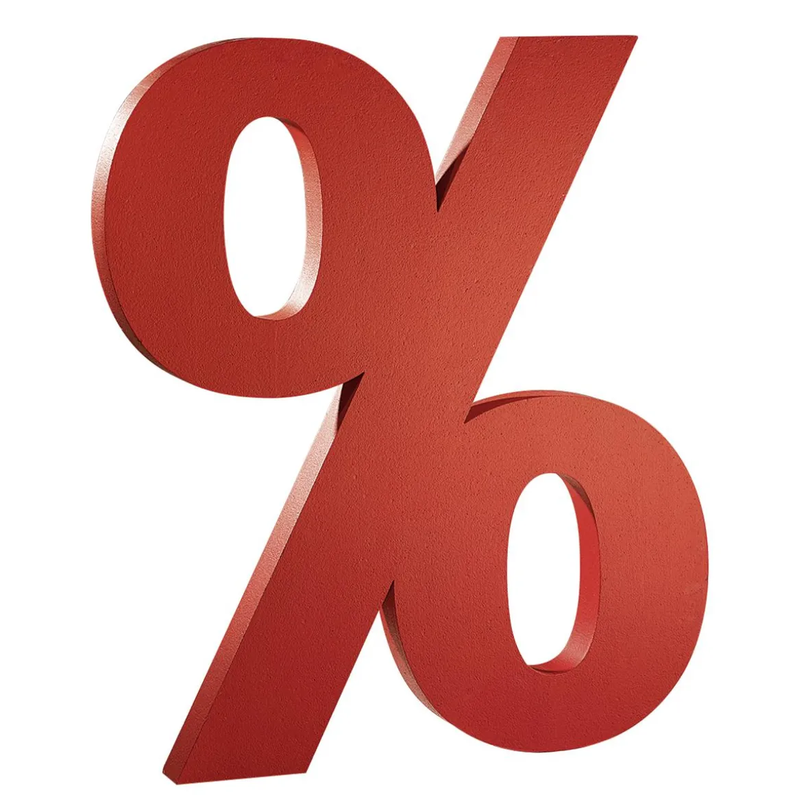 3D Prozentzeichen, 60 Cm Hoch