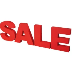 3D SALE-Buchstaben Aus Styropor, 40 Cm Hoch