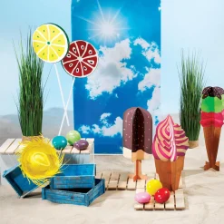 Deko Aufsteller Eis Am Stiel, 75 Cm Hoch