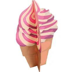 Deko Aufsteller Softeis, 75 Cm Hoch