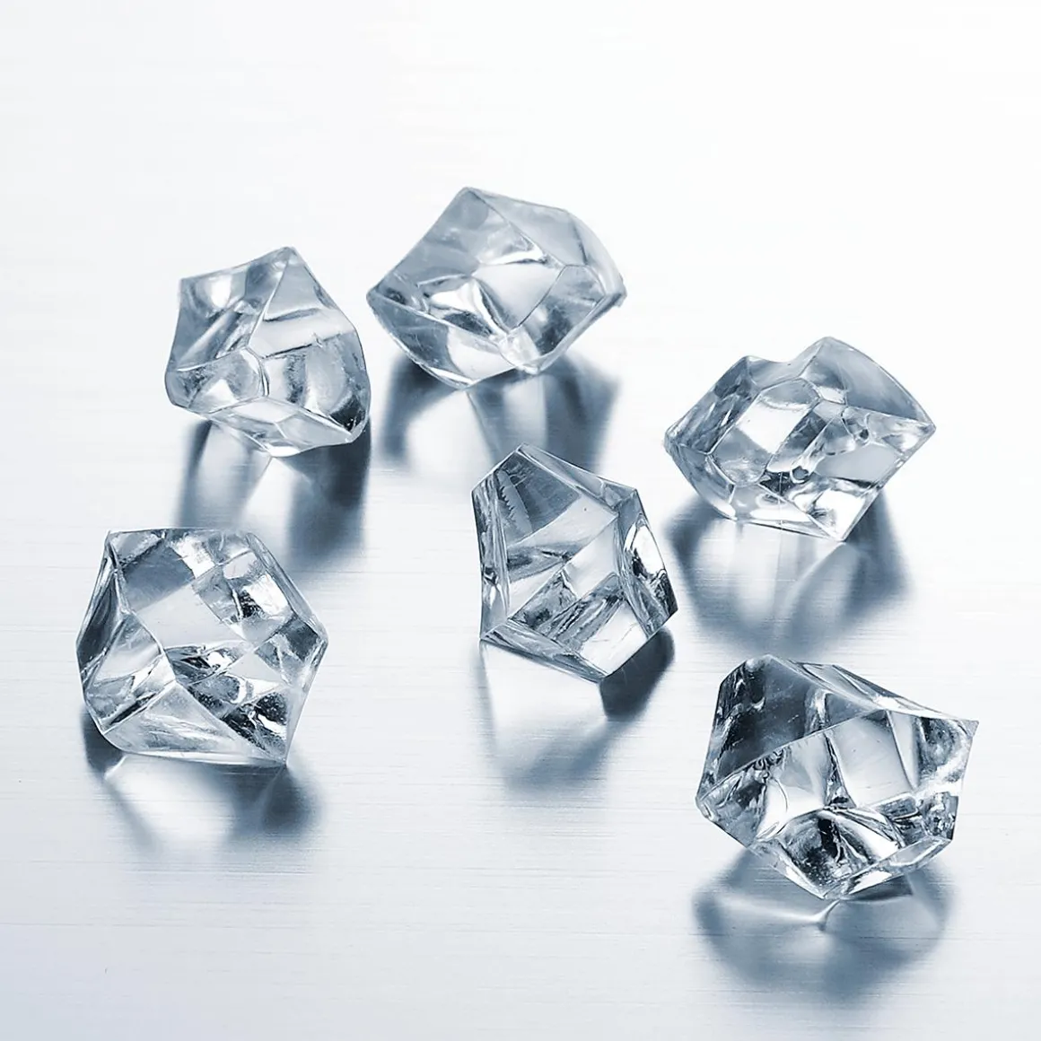 Deko Crushed Ice, Aus Acryl, 500 G