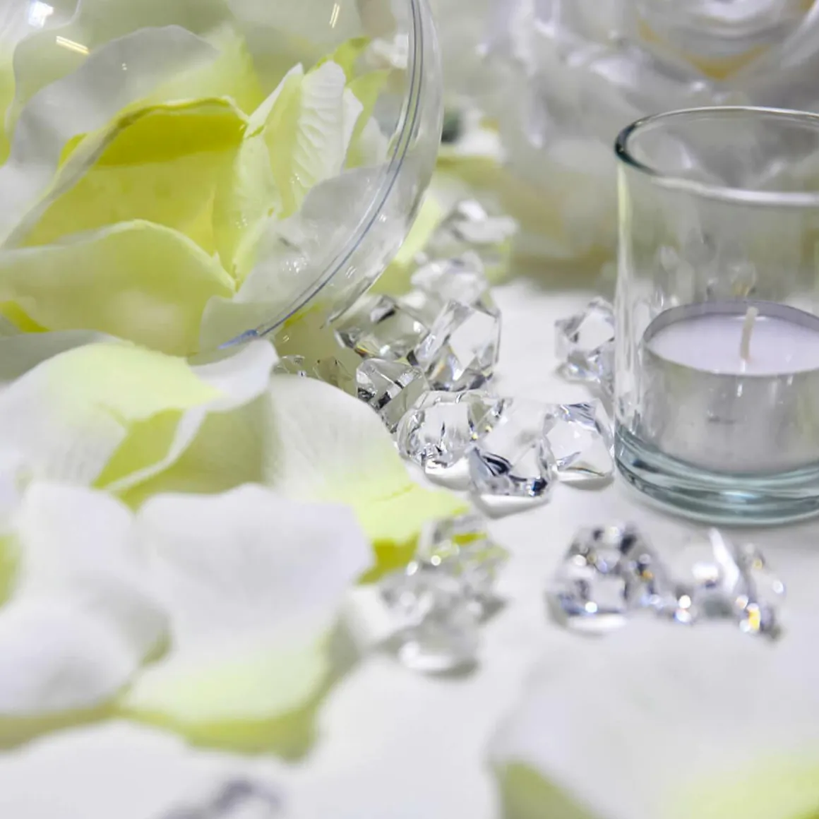 Deko Crushed Ice, Aus Acryl, 500 G