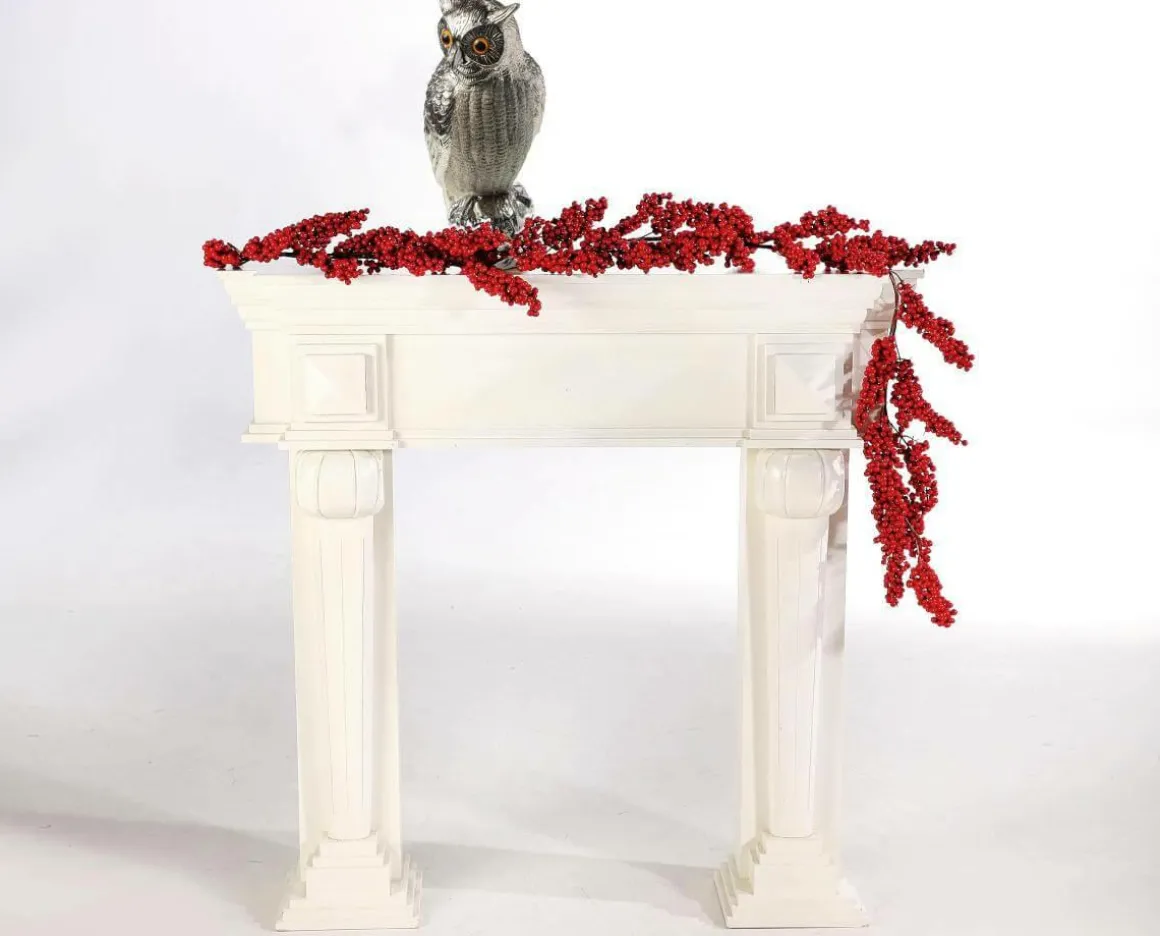 Deko Figur Eule 43 Cm Silber