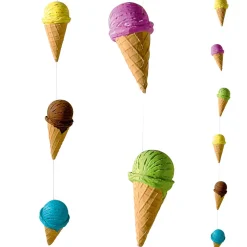 Deko Kette Waffeleis 220 Cm