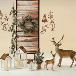 Deko Kiefern Mix-Tannen-Kranz 60 Cm Ø