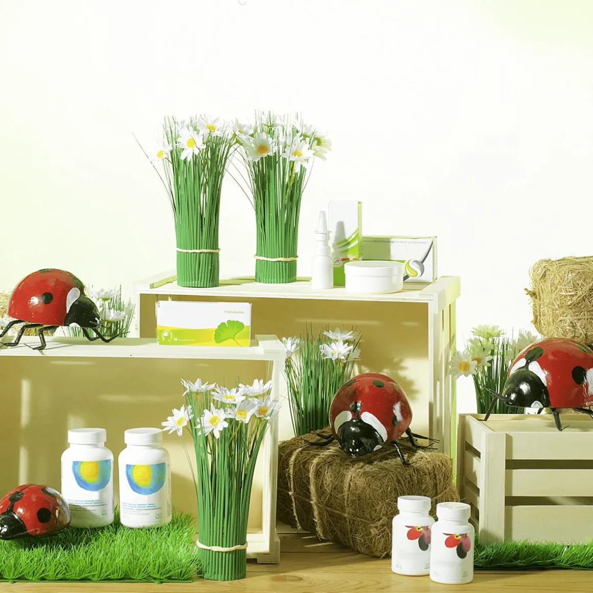 Deko Marienkäfer, 11 Cm