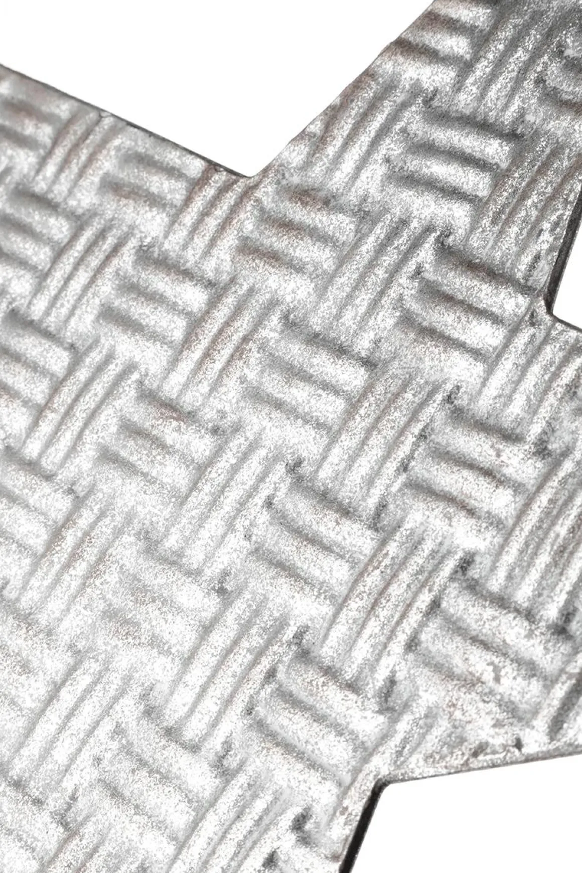 Deko Metallstern Silber 44 Cm