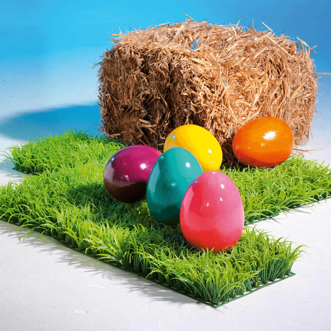 Deko Osterei Gelb, 18 Cm