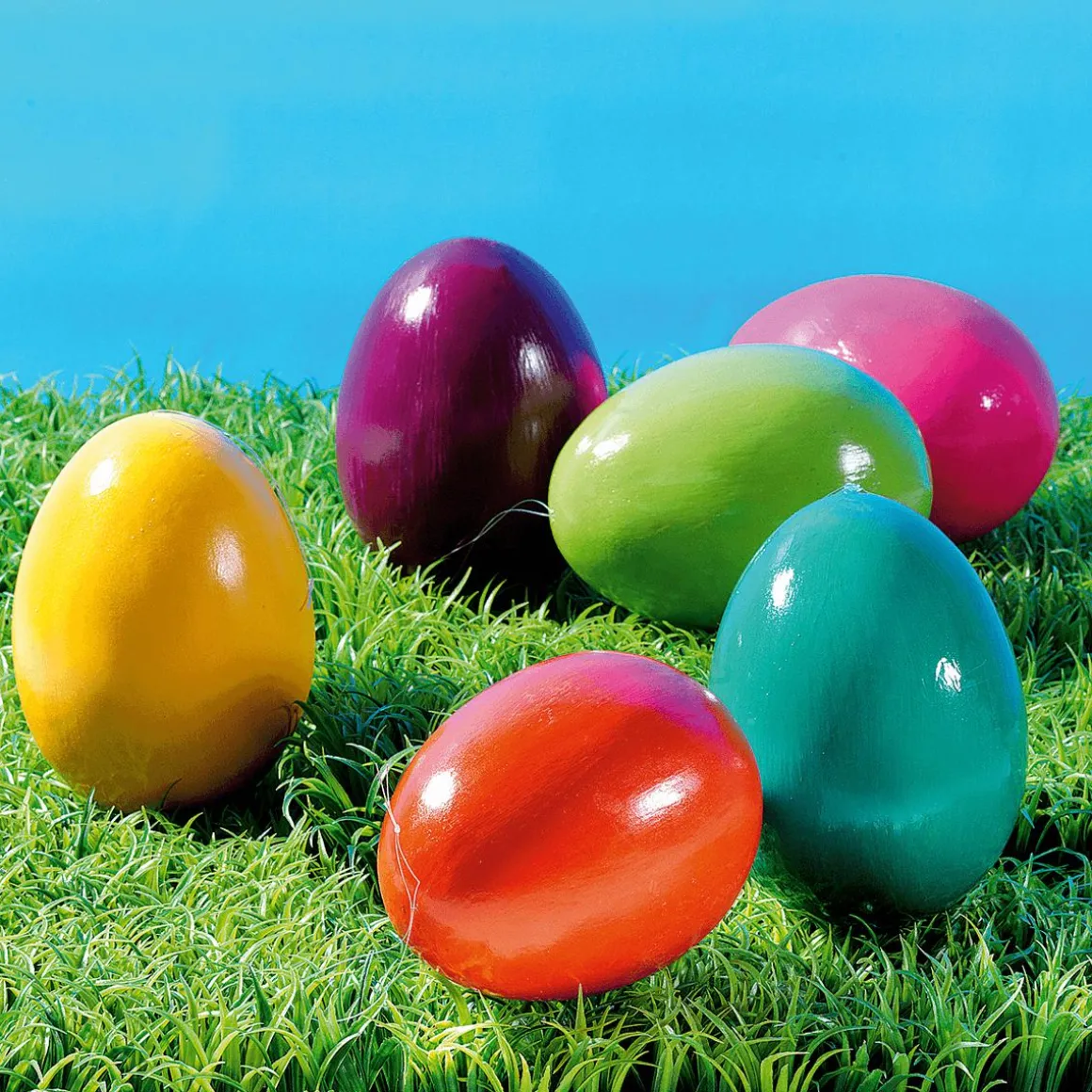 Deko Osterei Grün, 18 Cm