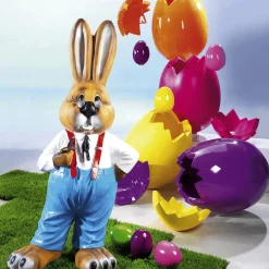 Deko Osterei Orange, 18 Cm