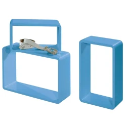 Deko Regal Set "Lounge" Hellblau