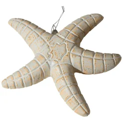 Deko Seestern Beige-braun, 25 Cm