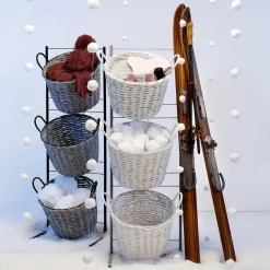 Deko Ski Aus Holz, 140 Cm Lang