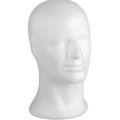 Dekokopf Aus Styropor, 31 Cm Hoch