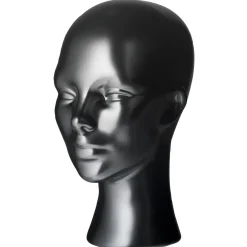 Dekokopf, Dame, Schwarz