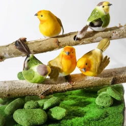 Deko-Moossteine, 19 Stück