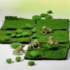 Deko-Moossteine, 19 Stück