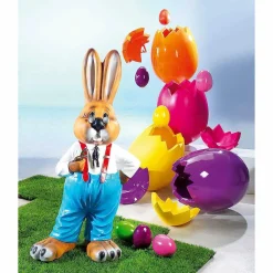 Deko-Osterei, 70 Cm Lang, Lila