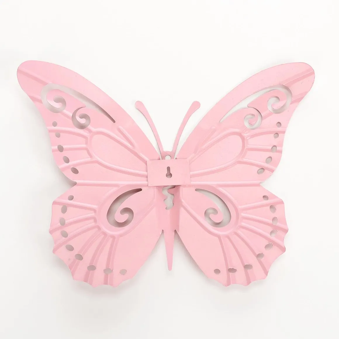 Dekorative Wanddekoration "Schmetterling" 28 X 38 Cm Rosa