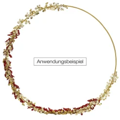 Dekoring Aus Metall, Gold 190 Cm Ø