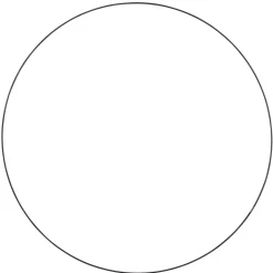 Dekoring Aus Metall, Schwarz 80 Cm Ø