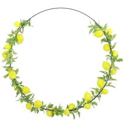 Dekoring Aus Metall, Schwarz 80 Cm Ø