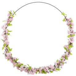 Dekoring Aus Metall, Schwarz 80 Cm Ø