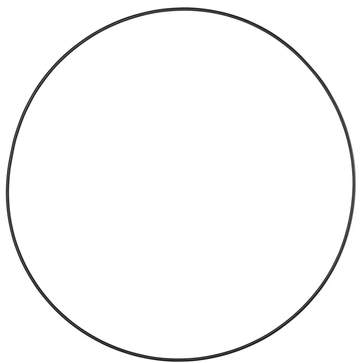 Dekoring Aus Metall, Schwarz 100 Cm Ø