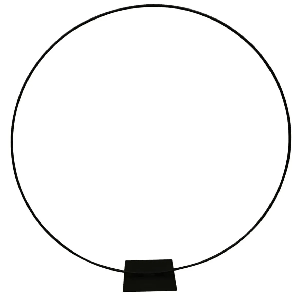 Dekoring Aus Metall, Schwarz 190 Cm Ø