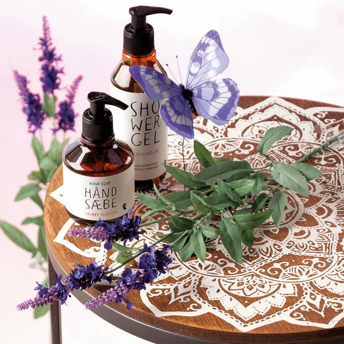 Deko-Schmetterlinge, 10 Cm, Lila, 6 Stück