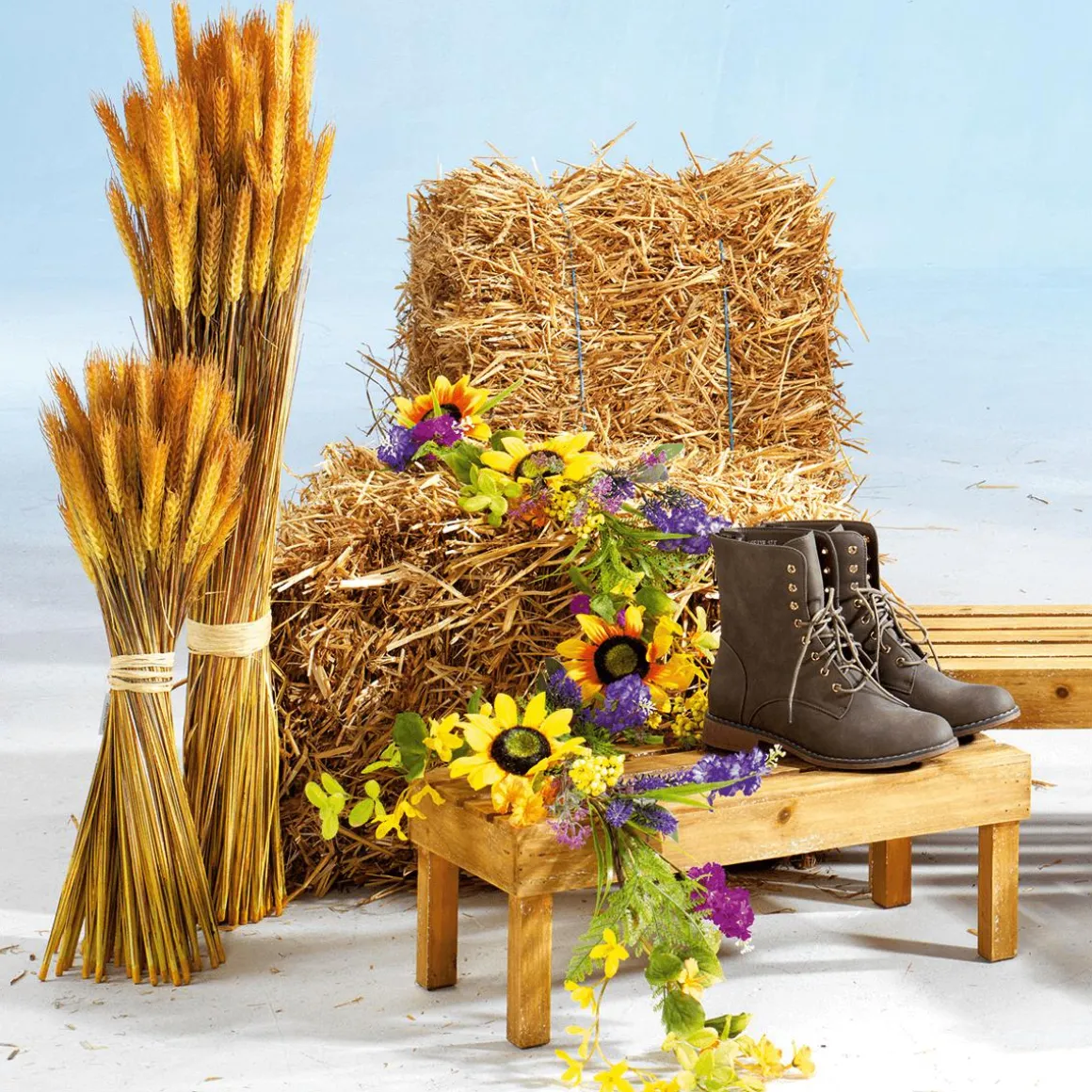 Deko-Weizenbündel 60 Cm