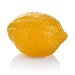 Deko-Zitronen-Lebensmittel-Attrappe 9 Cm