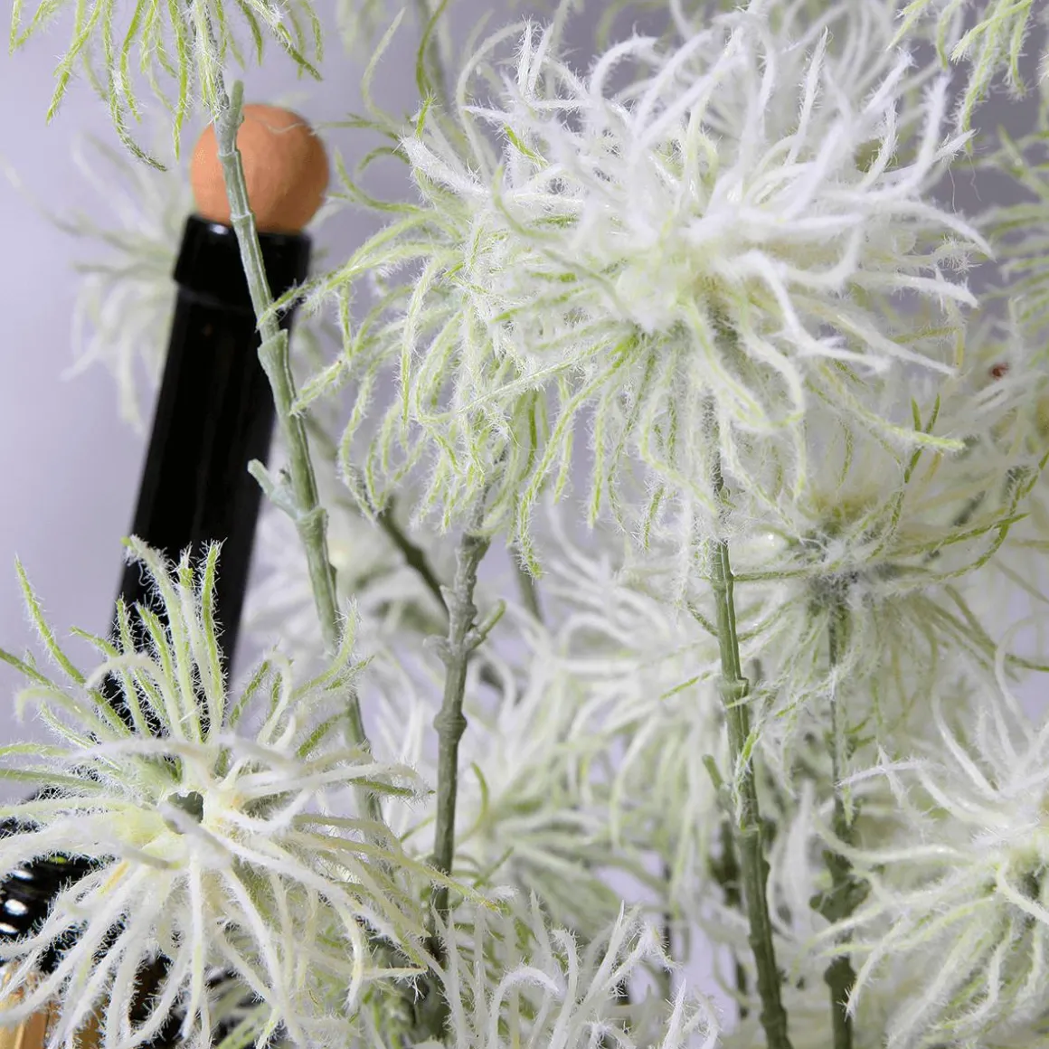 Dekozweig Clematis-Fruchtstand 87 Cm