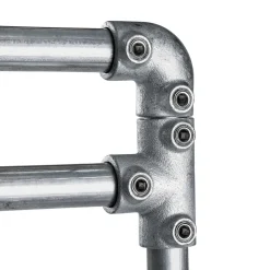 Doppelter Kleiderständer FACTORY Mit Abstufung